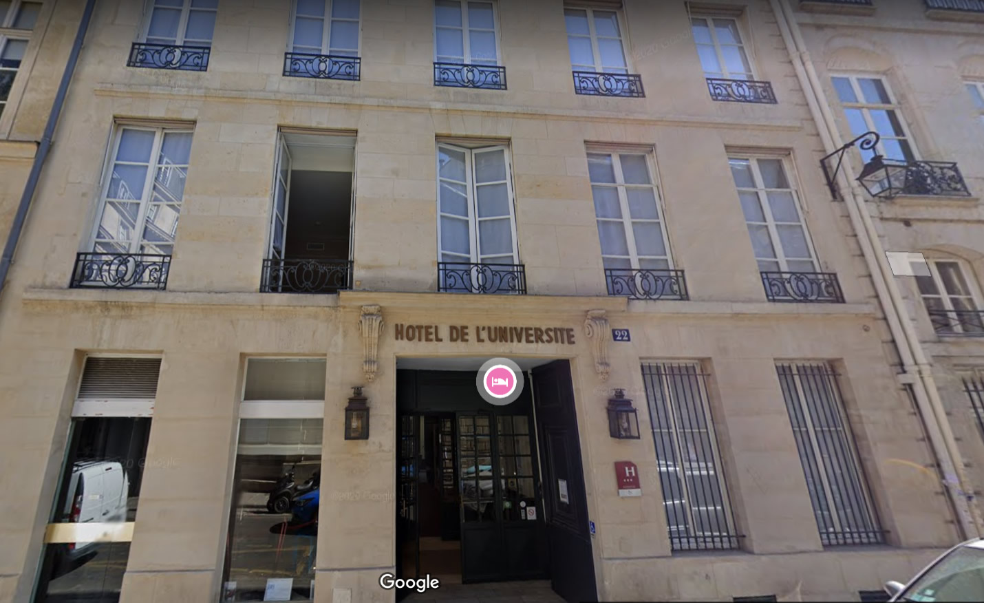 Logement1889 -  22, rue de l'Université, ParisMarie-Fanny de Silvestre. 