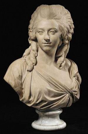 Anne Charlotte de Silvestre par Augustin Pajou