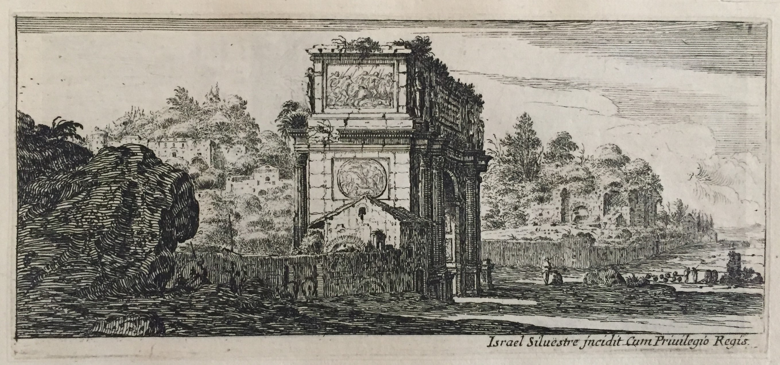 Israël Silvestre : Arco di Constantino. 