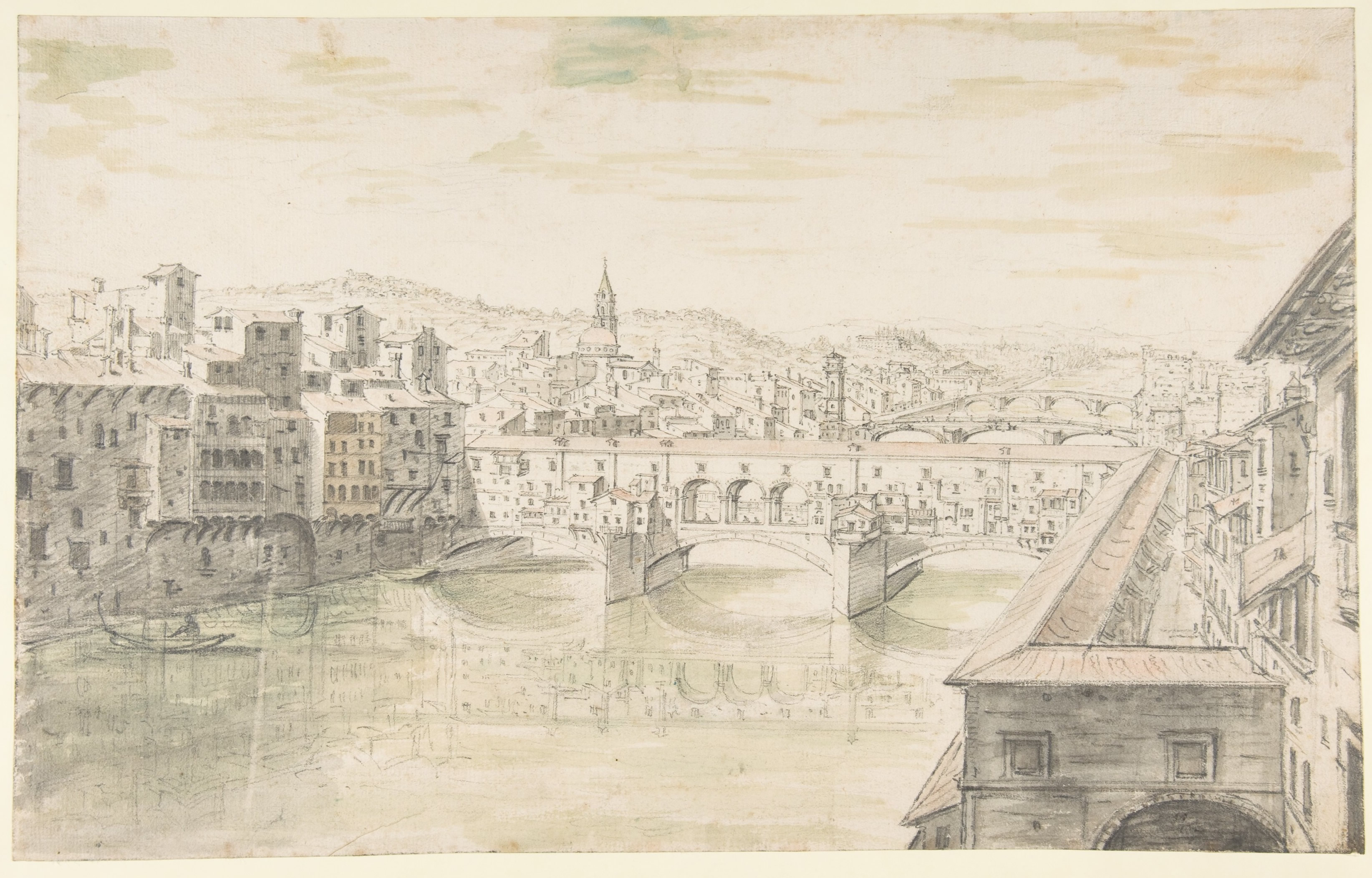 Israël Silvestre : Ponte Vecchio Florence