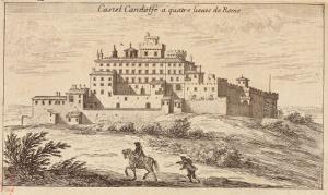 375.783 Castel Gandolfe a quatre lieues de Rome.
 Hors Faucheux  Baré : N° 783