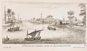 Deirout et Sindion, Veus en descendant le Nil.