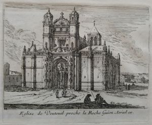 Eglise de Venteuil proche la Roche Guion,