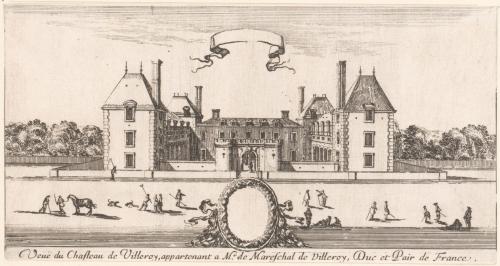 Veuë du Chasteau de Villeroy, appartenant à Mr le Mareschal de Villeroy, Duc et Pair de France,