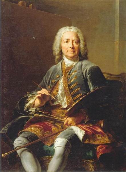 Louis de Silvestre 1675 - 1760 par Jean Valade 1754Musée national du Château, Versailles