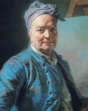 Louis de Silvestre par Maurice Quentin La Tour