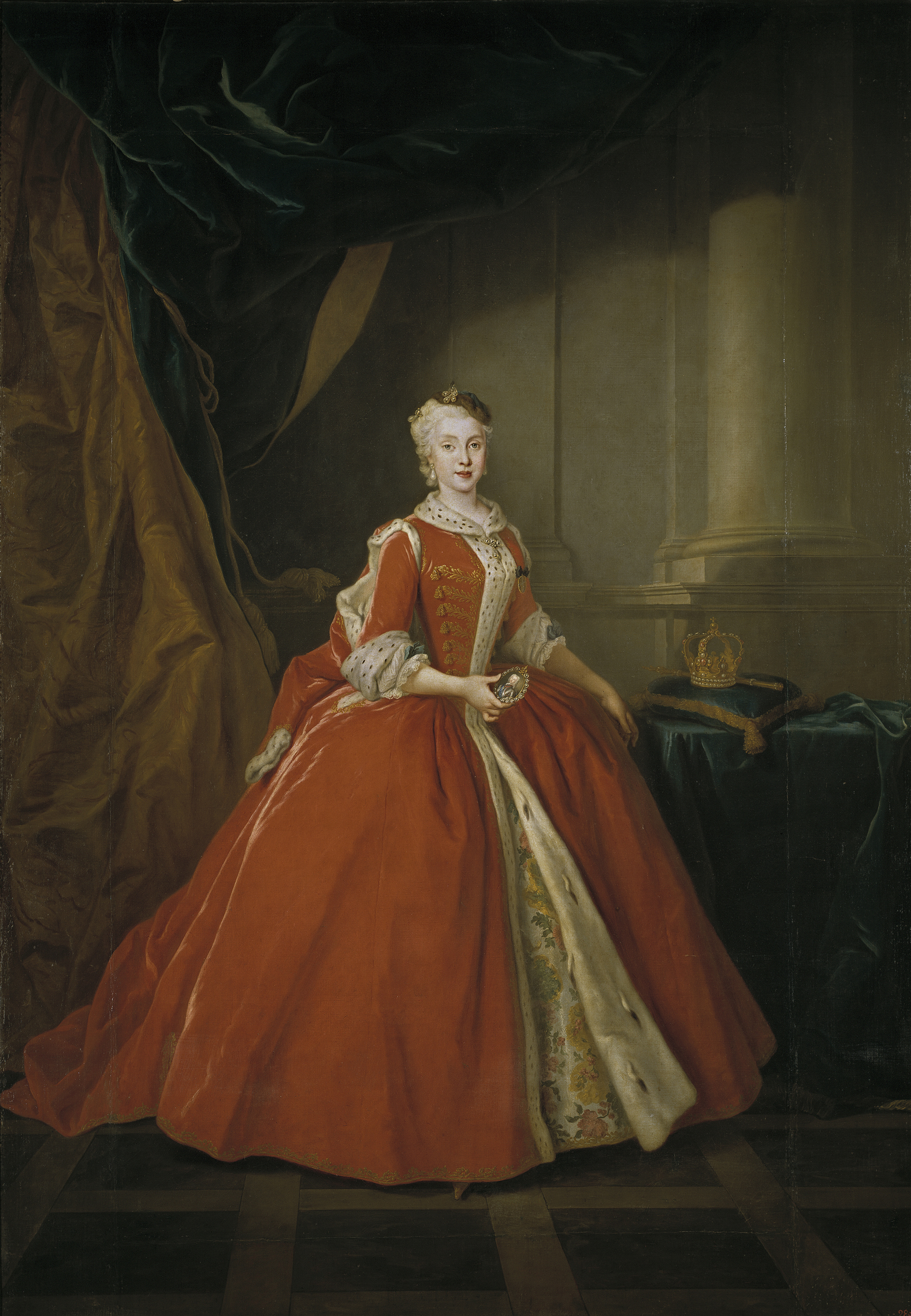 Marie-Amélie de Saxe par Louis de Silvestre