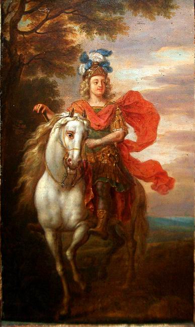 Louis XV en général romain par Louis de Silvestre