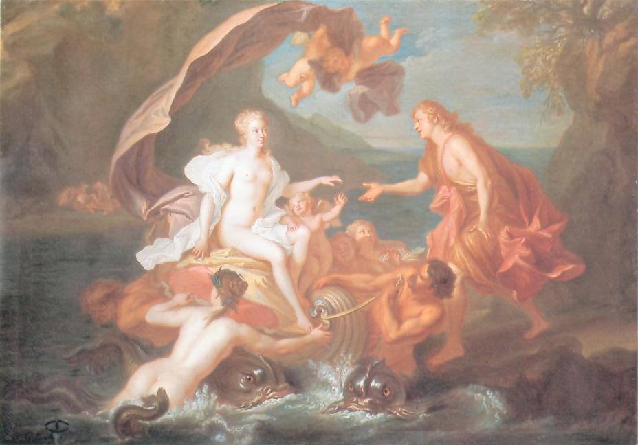 Le triomphe d'Amphitryon par Louis de Silvestre