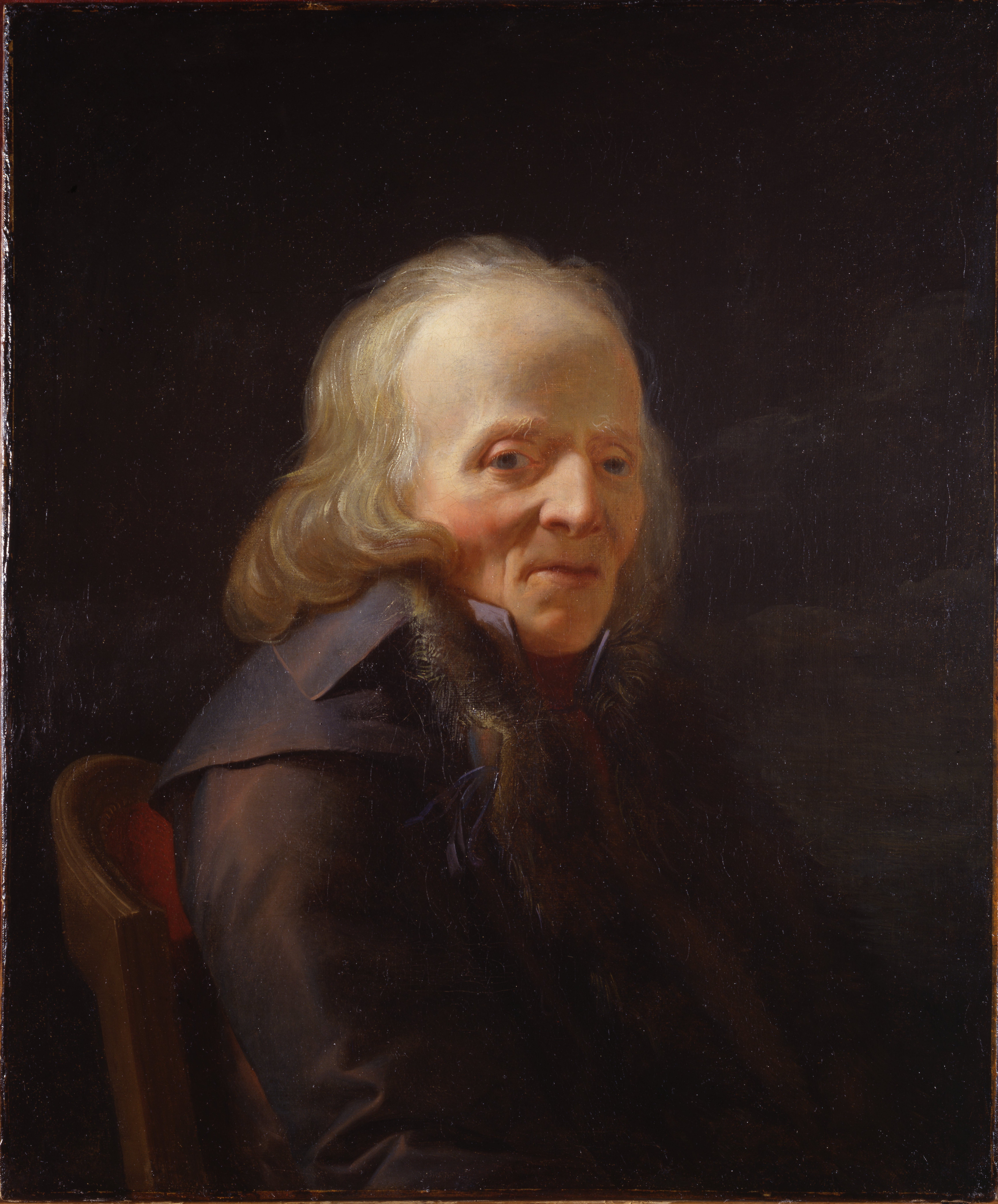 Jacques Augustin de Silvestre vers 1800 1719 - 1809Jean-Baptiste RegnaultHuile sur toile - 640x540 Musée Bossuet, Meaux.