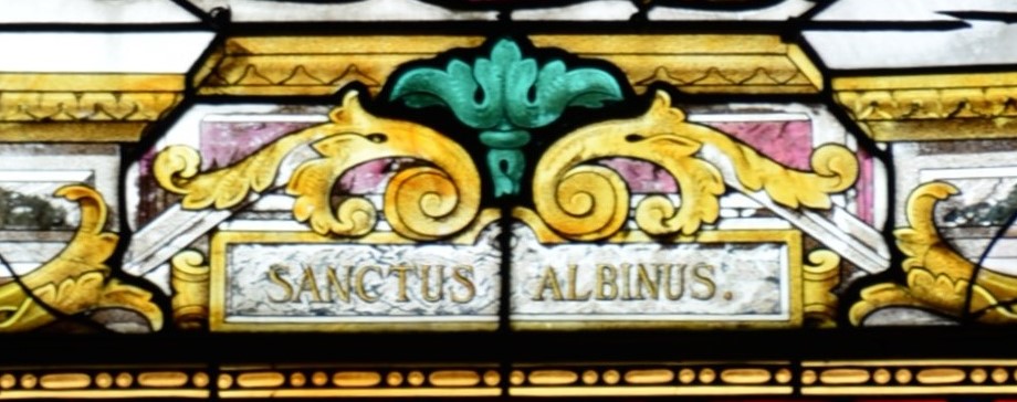 Inscription Sanctus Albinus