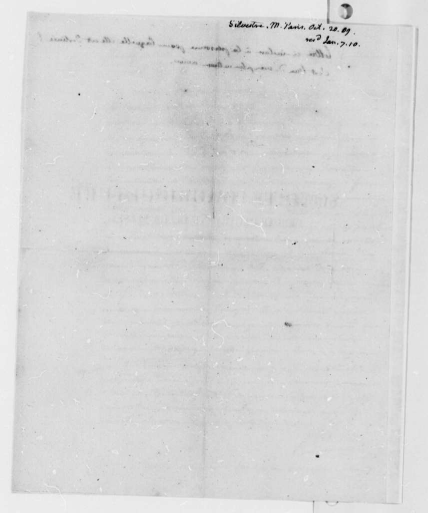 Lettre de Augustin-François de Silvestre à Thomas Jefferson - Page 4