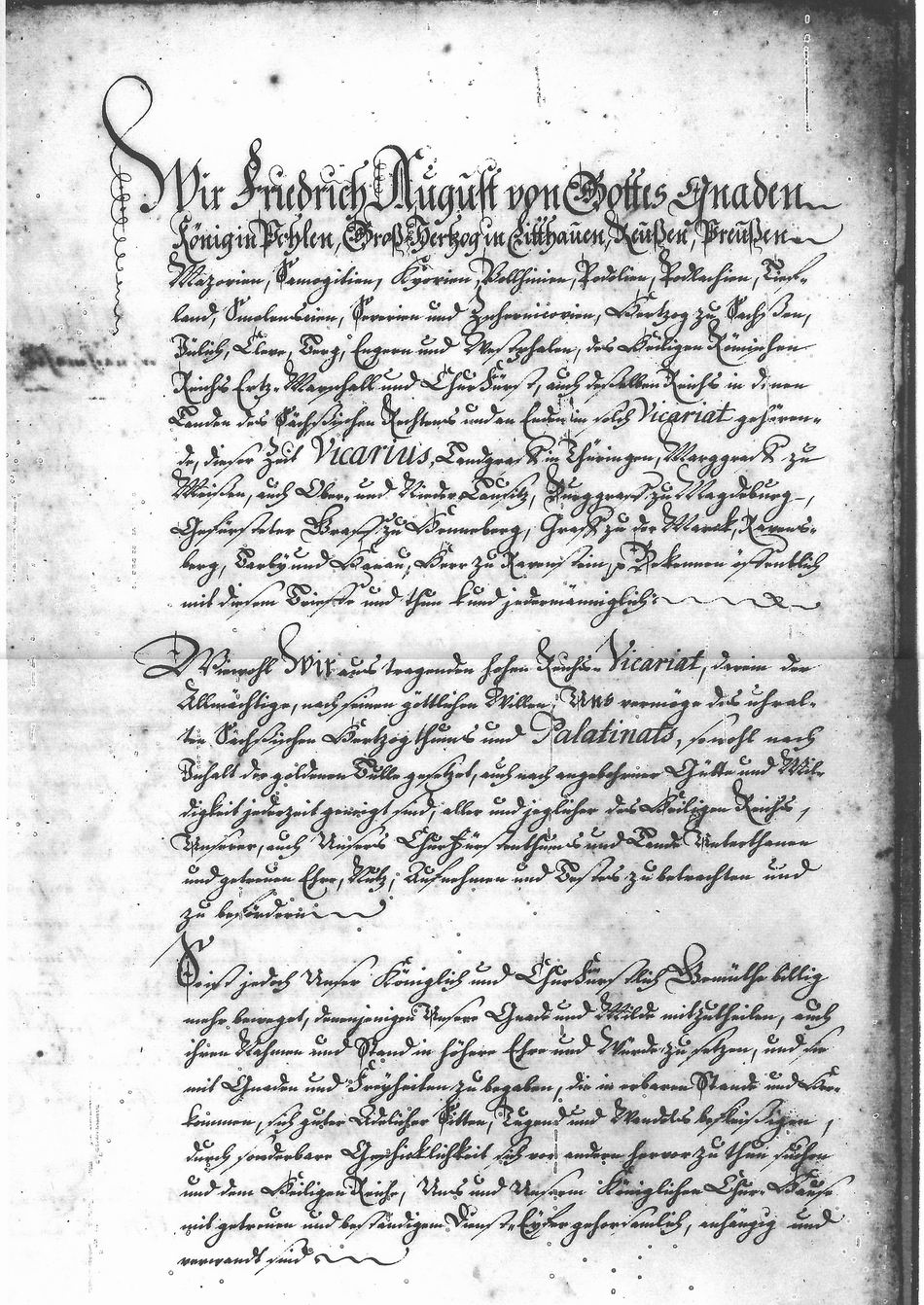 Lettres de noblesse pour Louis de Silvestre et Nicolas-Charles de Silvestre - Page 1/6