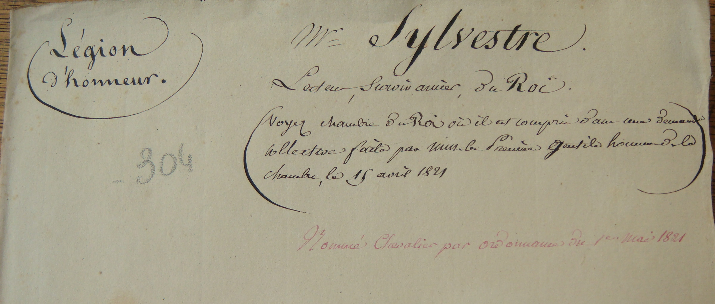 Promotion au titre de Chevalier de la Légion d'honneur - Document 1