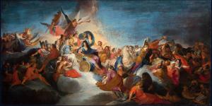 Louis XIV triomphant en Europe sur ses ennemisFrançois Silvestre