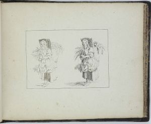 Femme portant un panier chargé sur le dosFrançois Silvestre