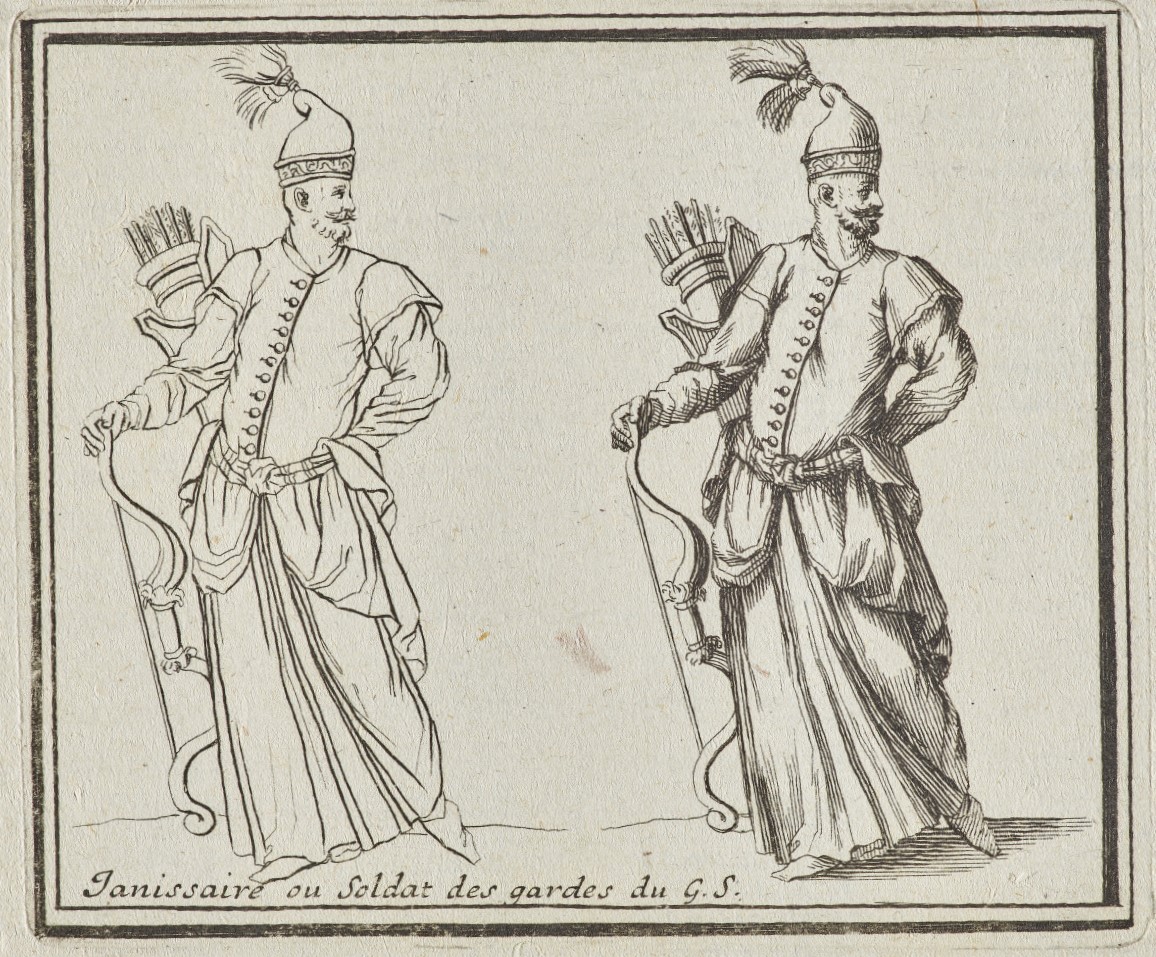 Janissaire ou Soldat des gardes du Grand Sérail