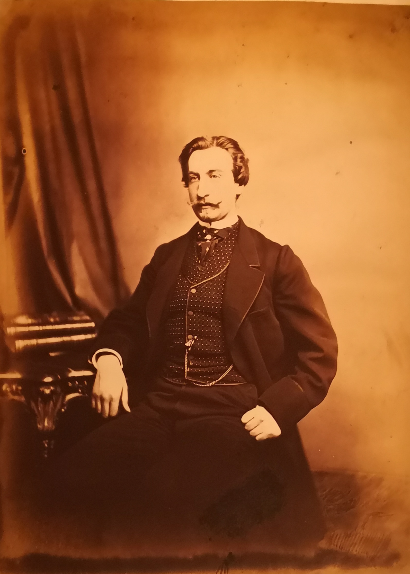 Franz de Silvestre à 25 ans ? 1841 - 1905