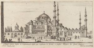 L'Eglise Saincte Sophie de Constantinople, bastie par Constantin le Grand ; à présent Mosquée du Grand seigneur.