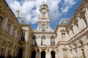 234.36 Hôtel de ville de Lyon
 Vue actuelle du site de la gravure : 234.36