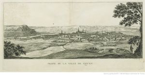 27.15 Profil de la ville de Rouen.Cum priuilegio Regis.L : 565 H : 275 
 Faucheux : 27.15  Baré : N° 643Crédit : gallica.bnf.fr