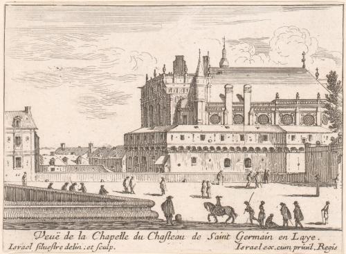 292.10 renvoi vers 56.9 Veuë de la Chapelle du Chasteau de Saint Germain en Laye.
 Faucheux : 292.10  Baré : N° 358