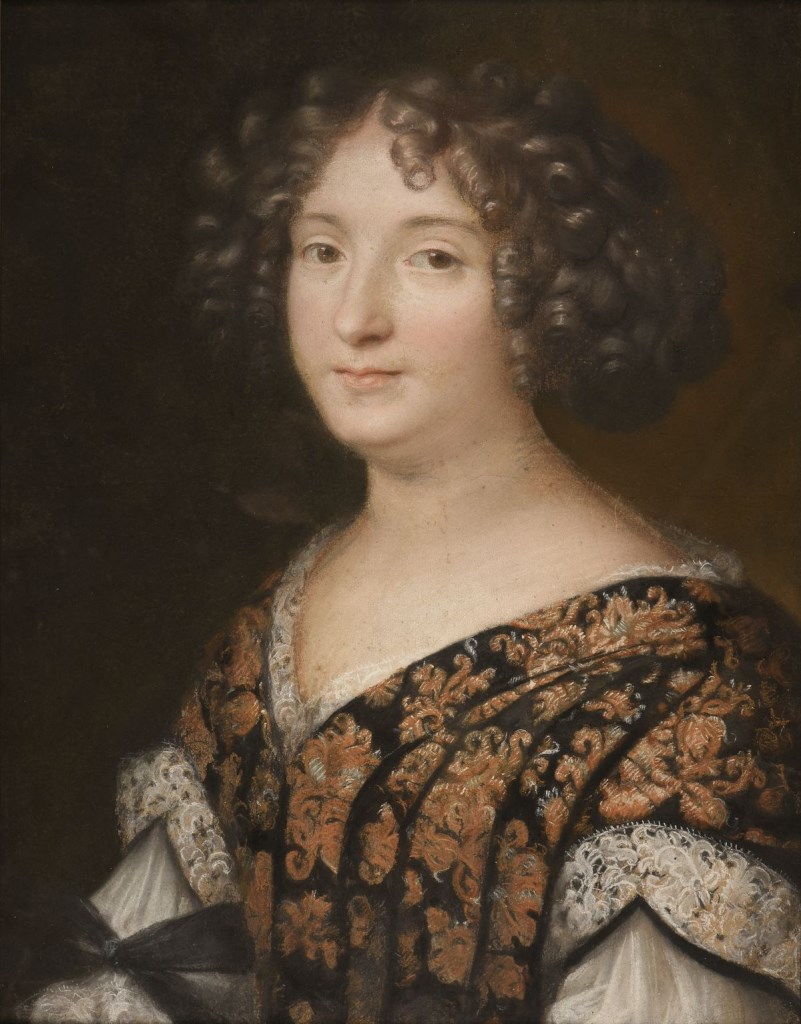 Henriette Sélincart1644 - 1680  Epouse de Israël SilvestrePastel par Charles Le Brun