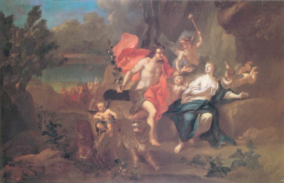 Dyonisos et Ariane par Louis de Silvestre