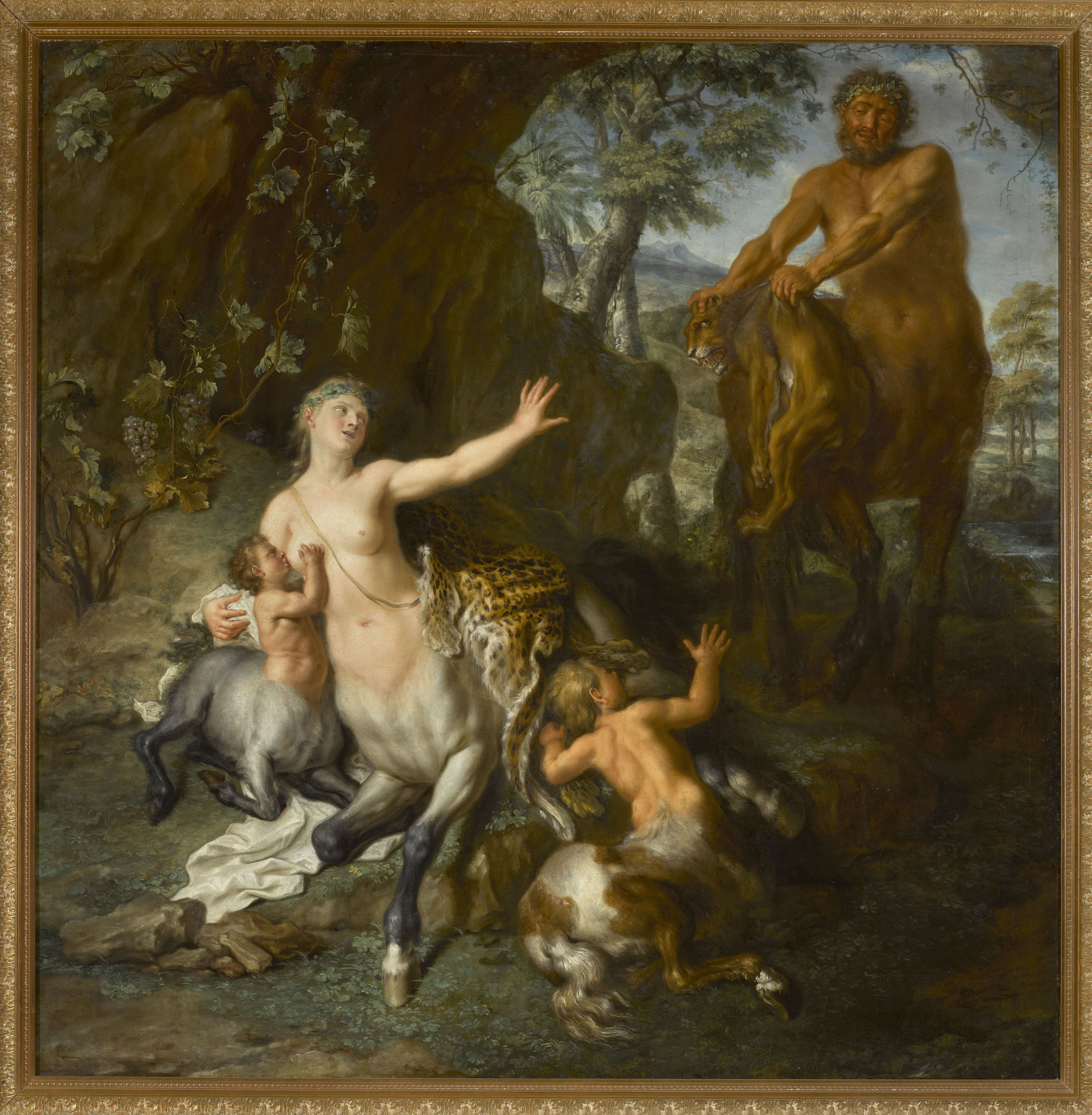 La famille du centaure par Louis de Silvestre