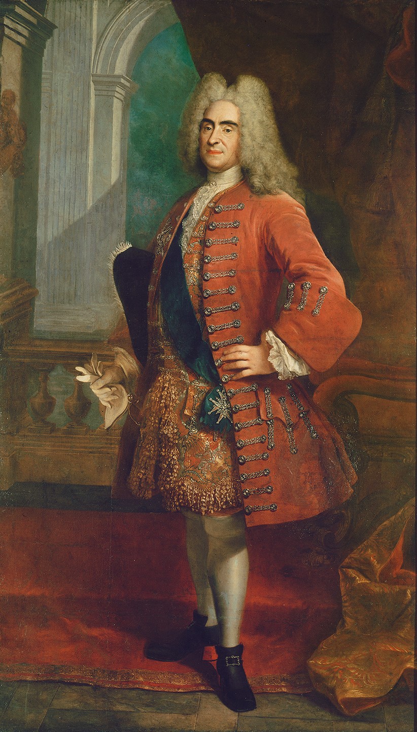 Frédéric-Auguste Ier le Fort, électeur de Saxe par Louis de Silvestre