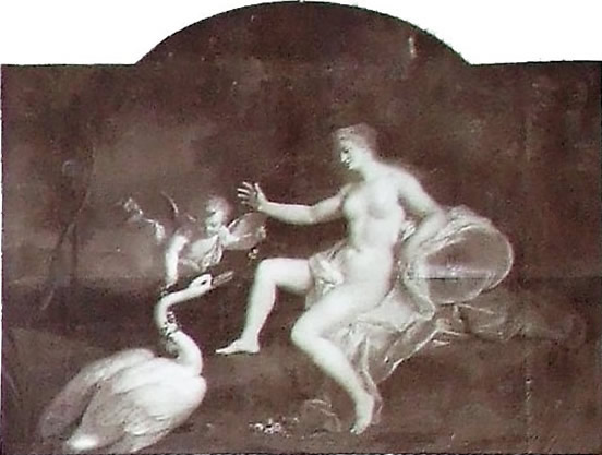 Léda et le cygne par Louis de Silvestre