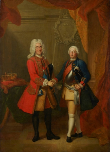 Alliance du roi Auguste II de Pologne et du roi Friedrich Wilhelm Ier de Prusse 