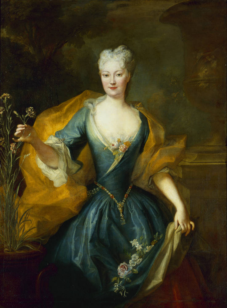 Frédérique Charlotte princesse Lubomirska par Louis de Silvestre