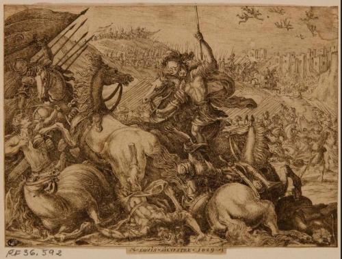 Combat de cavalerie au XVIè siècle