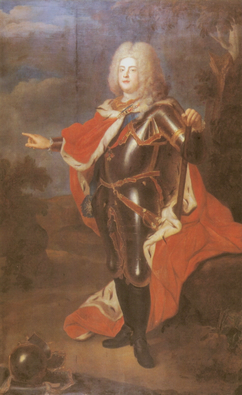Auguste III
 par Louis de Silvestre