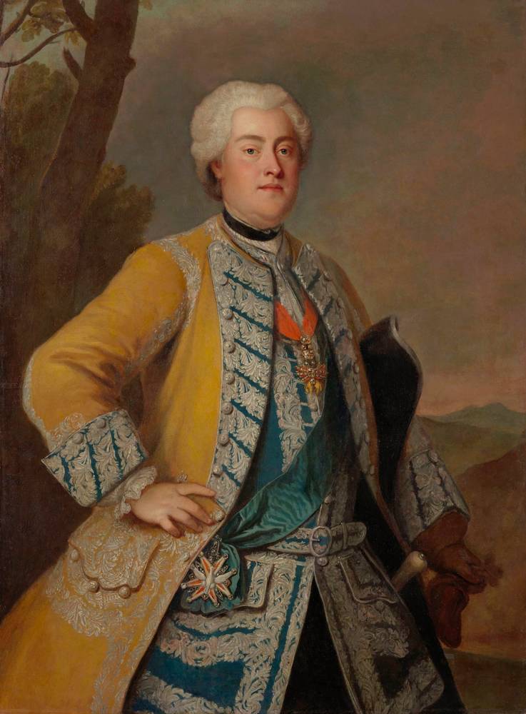 Frédéric Auguste II en prince électoral par Louis de Silvestre