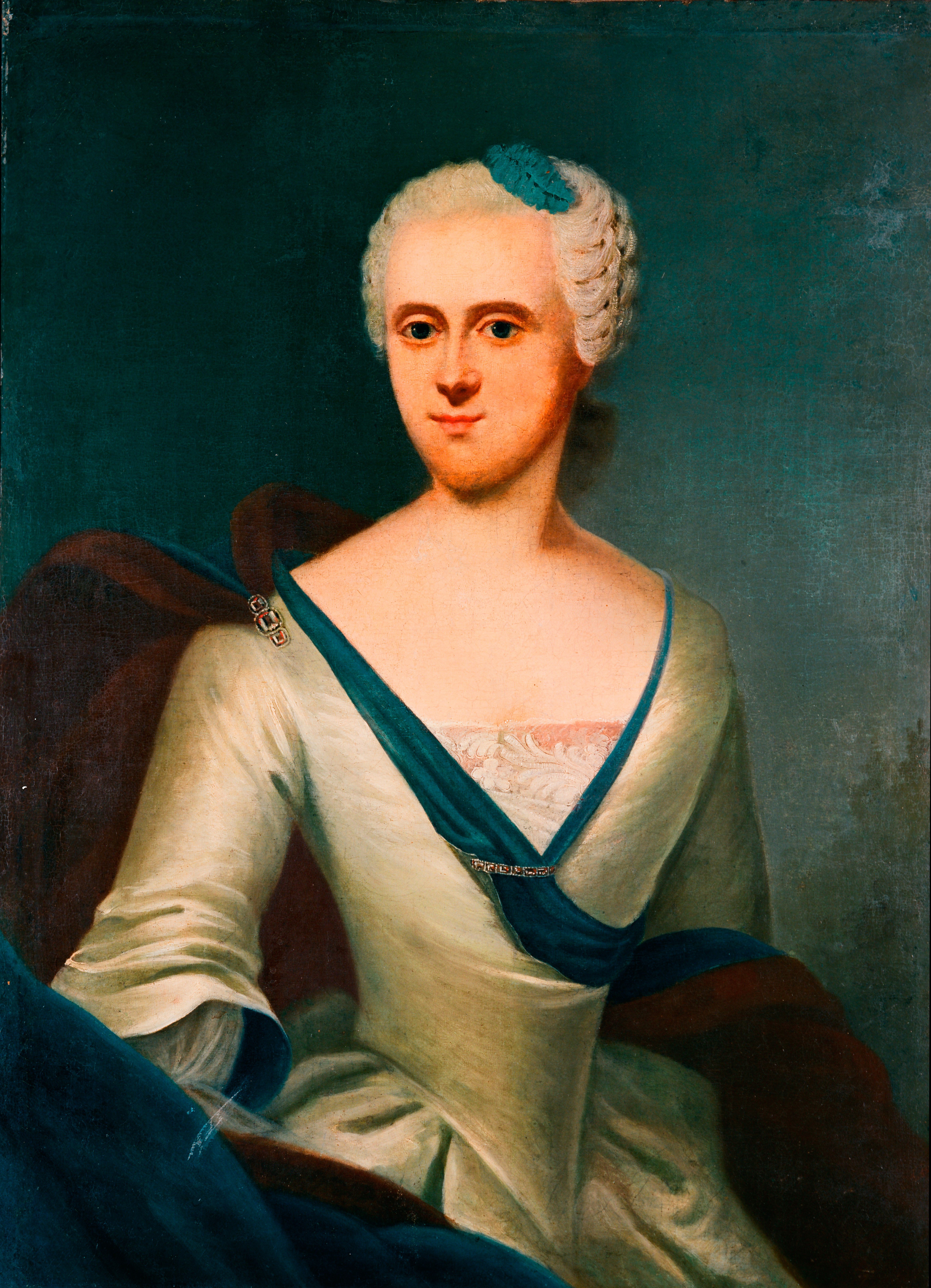 Comtesse Rahel Louise Henriette de Callenberg par Louis de Silvestre