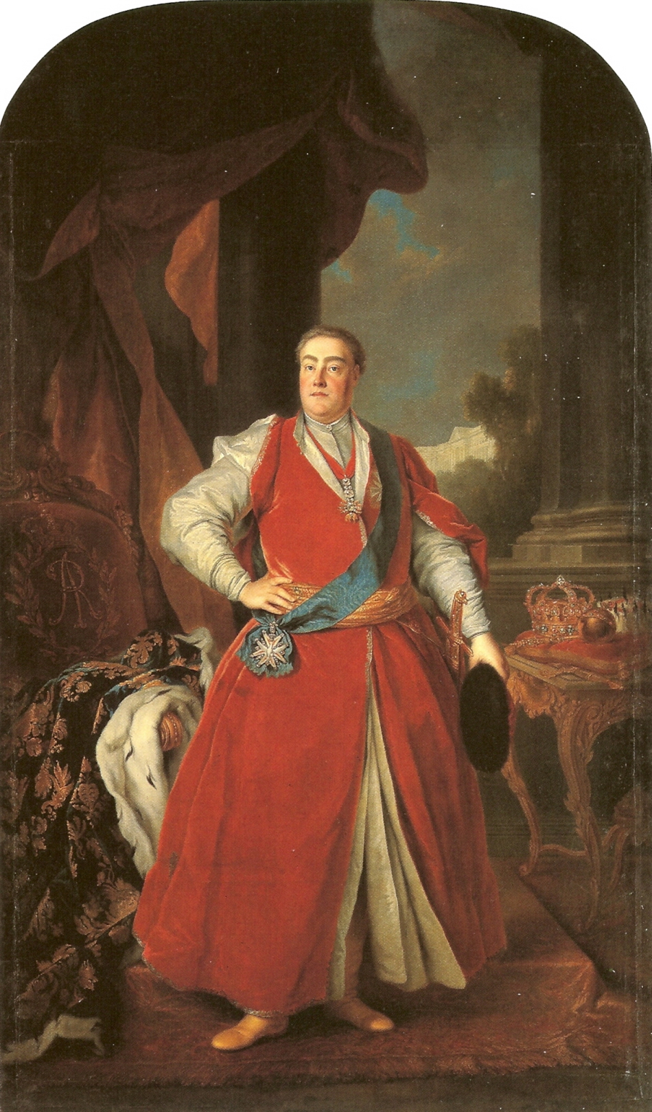 Auguste III par Louis de Silvestre