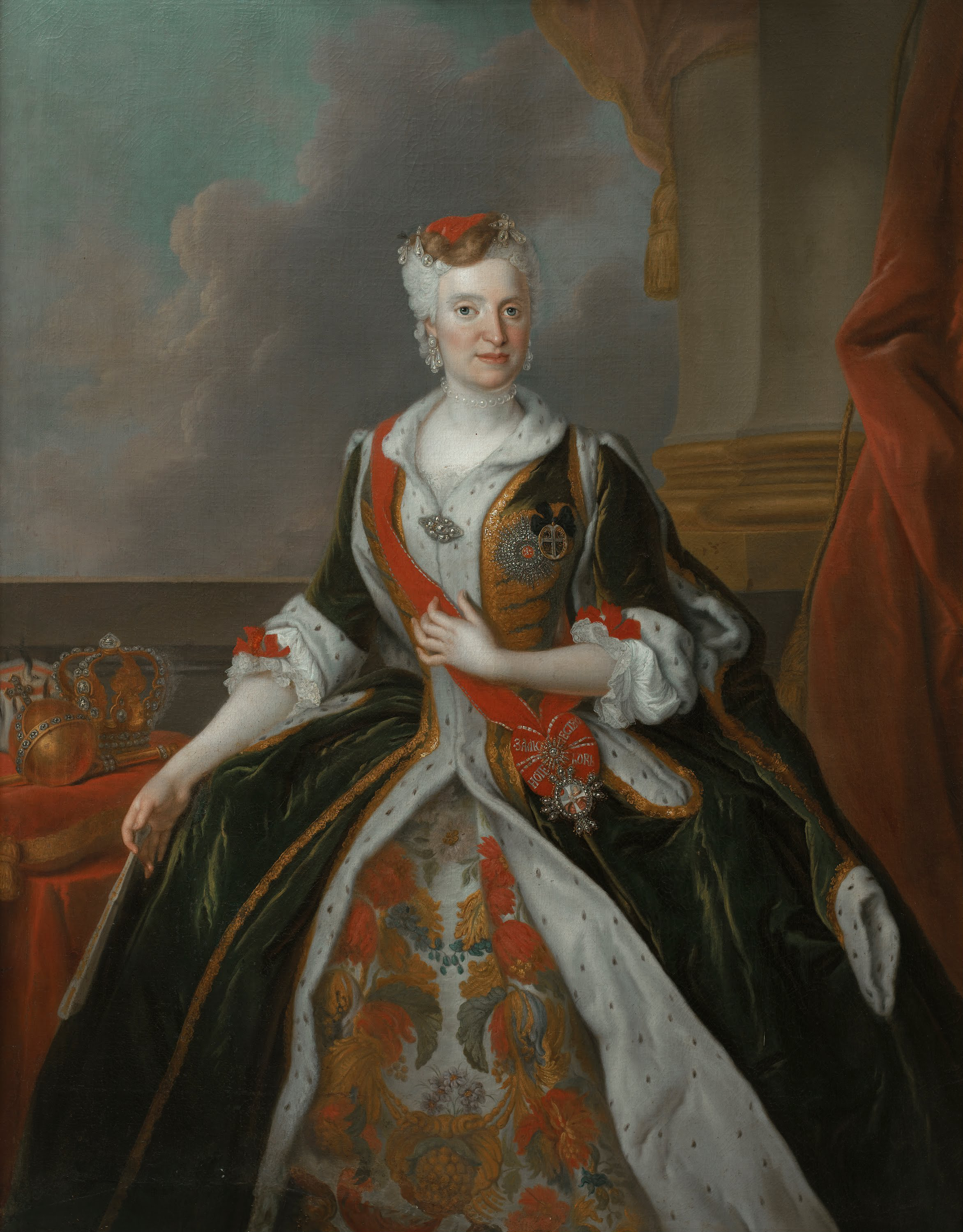 Marie-Josèphe d'Autriche par Louis de Silvestre