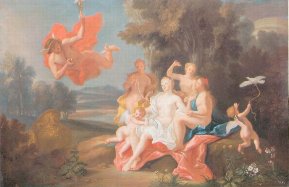 Mercure et Vénus par Louis de Silvestre