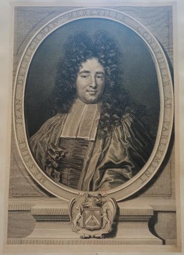 Delpech (Messire Jean), marquis de Méréville, conseiller au parlement.