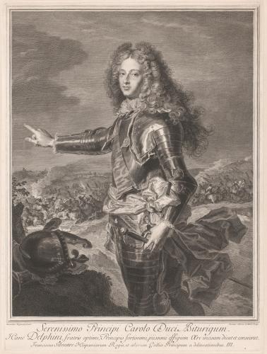 Louis de France, duc de Bourgogne, Dauphin   d'après Rigaud