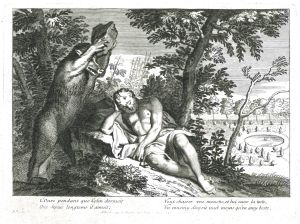 Colin et l'Ours par Charles-François Silvestre
