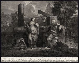 Jésus et la Samaritaine par Charles-François Silvestre