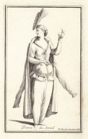 Dame de Sérail par Charles-François Silvestre