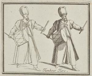 Tambour turc par Charles-François Silvestre