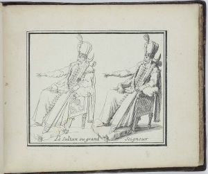 Le Sultan ou Grand Seigneur par Charles-François Silvestre