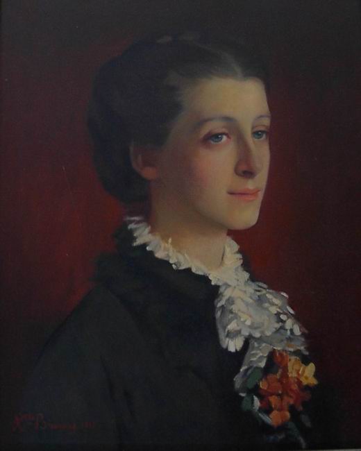 Suzanne Delpech de Saint Guilhem 1856 - 18841ère épouse de Franz de Silvestrepar Henriette Browne en 1882.
