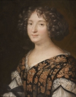 Portrait de Henriette Sélincart  par Charles Le Brun (pastel)