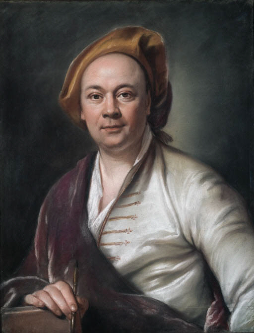 Portrait présumé de Louis de Silvestre par Joseph Vivien par Louis de Silvestre